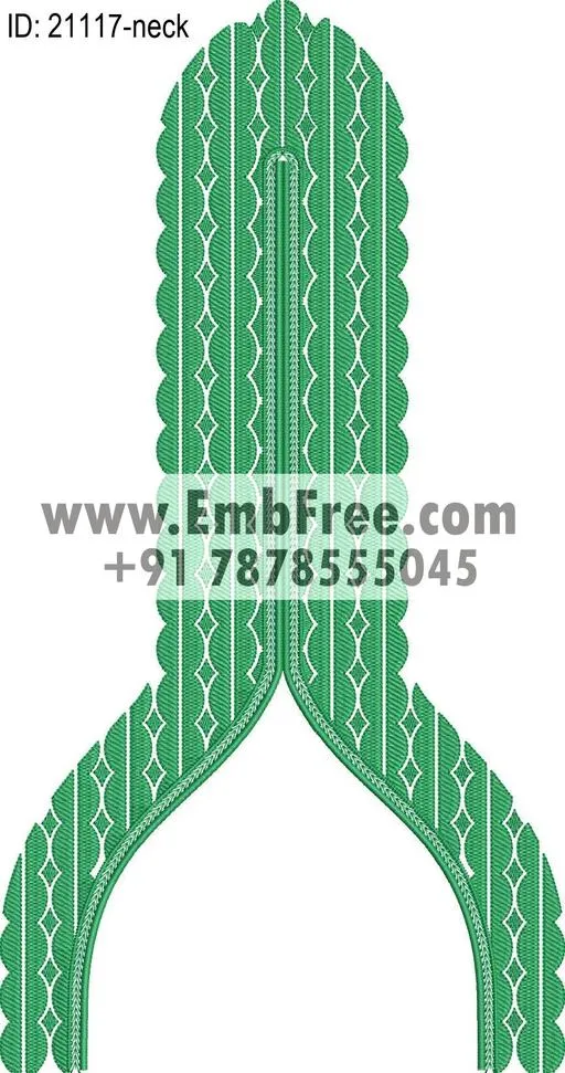 neck embroidery design-ID:21117
