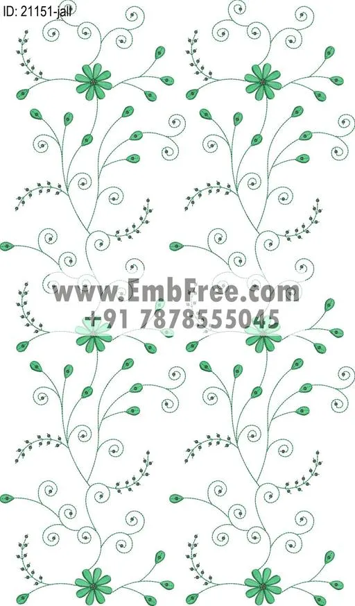 garment allover embroidery design-ID:21151