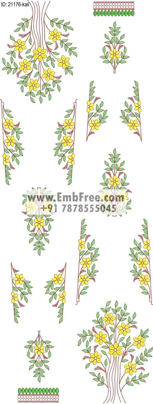 lahenga choli embroidery design-ID:21176