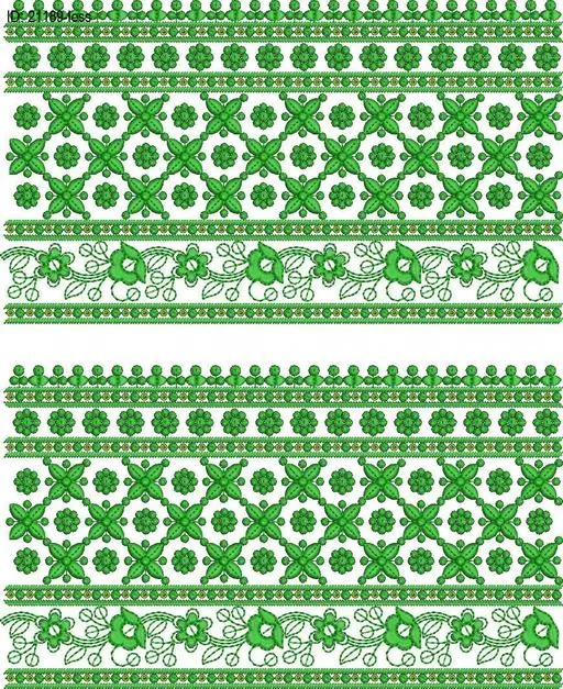 less border embroidery designs-ID:21189