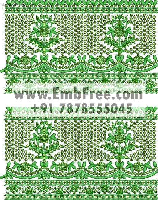 less border embroidery designs-ID:21253