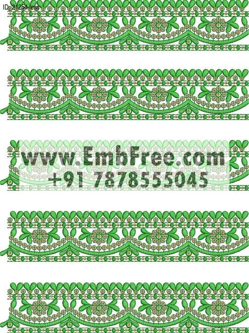 less border embroidery designs-ID:21254