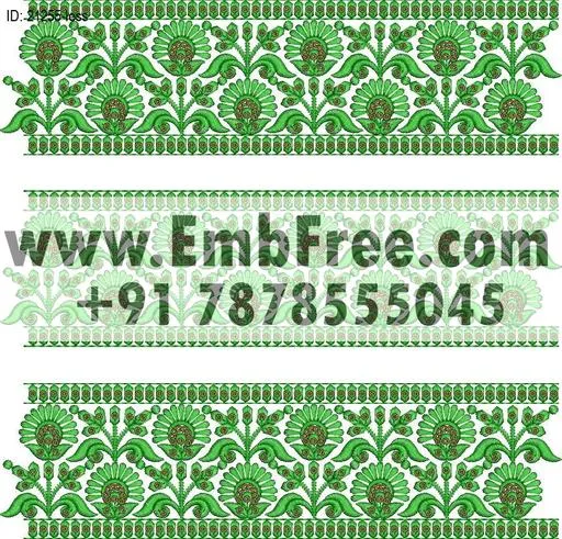 less border embroidery designs-ID:21255