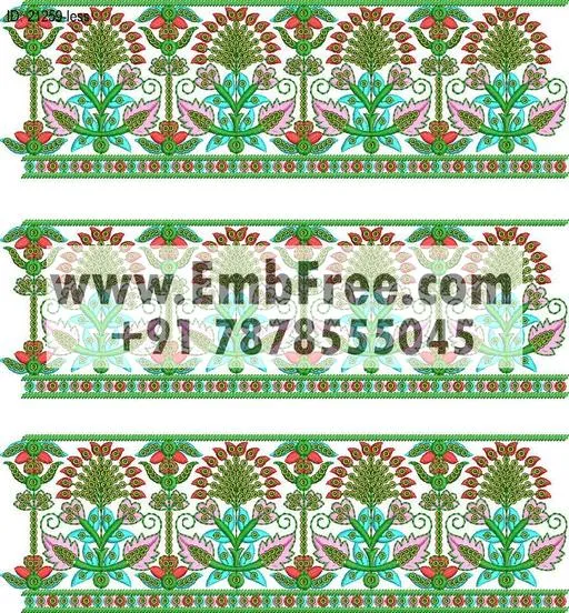 less border embroidery designs-ID:21259