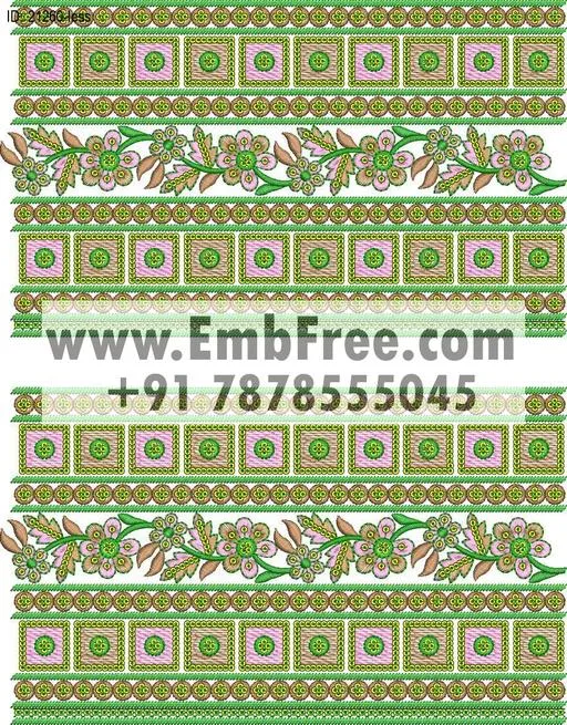 less border embroidery designs-ID:21260