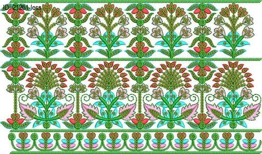 less border embroidery designs-ID:21261