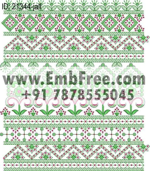 garment allover embroidery design-ID:21344