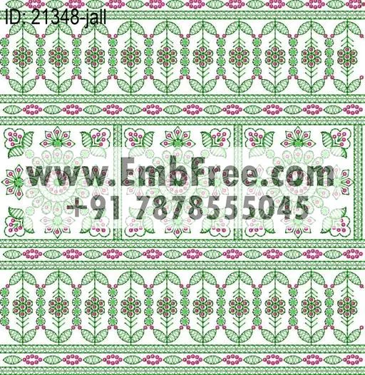 garment allover embroidery design-ID:21348
