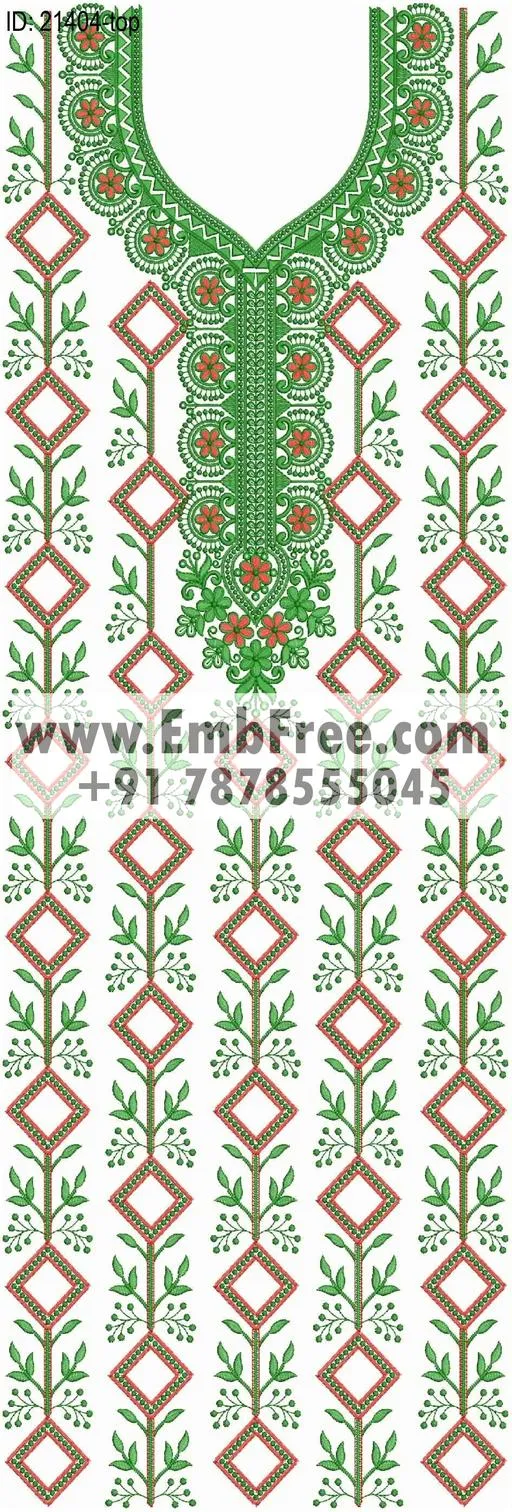 single head dress embroidery design-ID:21404