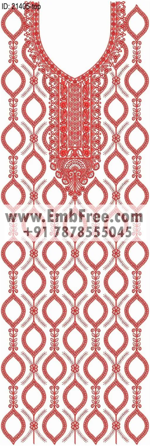 single head dress embroidery design-ID:21405