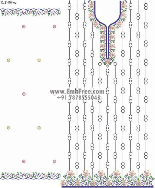 single head dress embroidery design-ID:21410