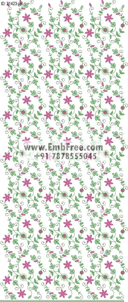 garment allover embroidery design-ID:21423