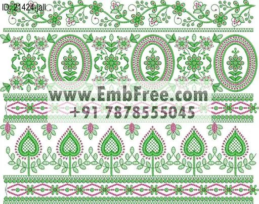 garment allover embroidery design-ID:21424
