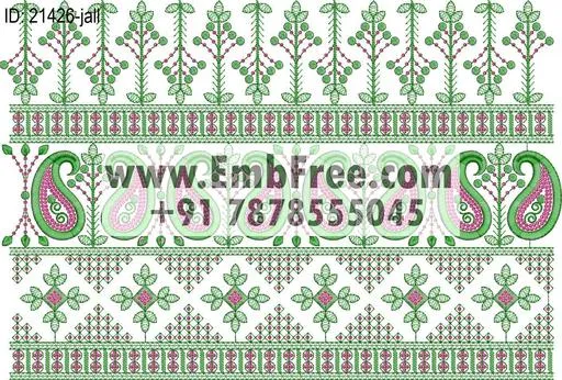 garment allover embroidery design-ID:21426