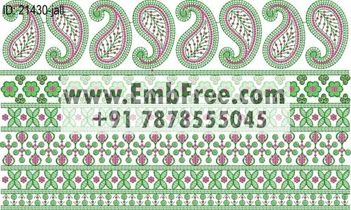 garment allover embroidery design-ID:21430