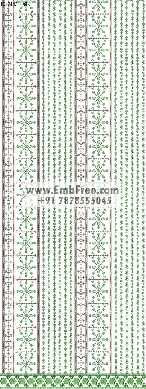 garment allover embroidery design-ID:21431