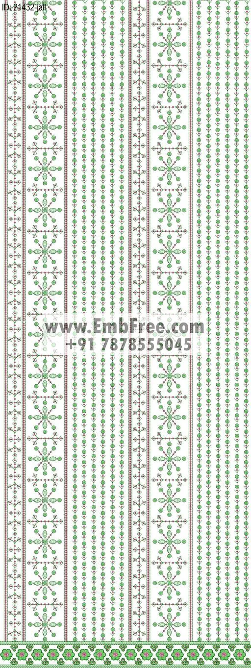 garment allover embroidery design-ID:21432
