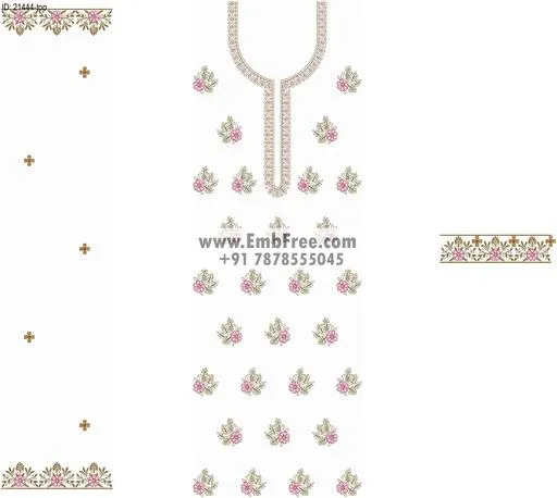 single head dress embroidery design-ID:21444