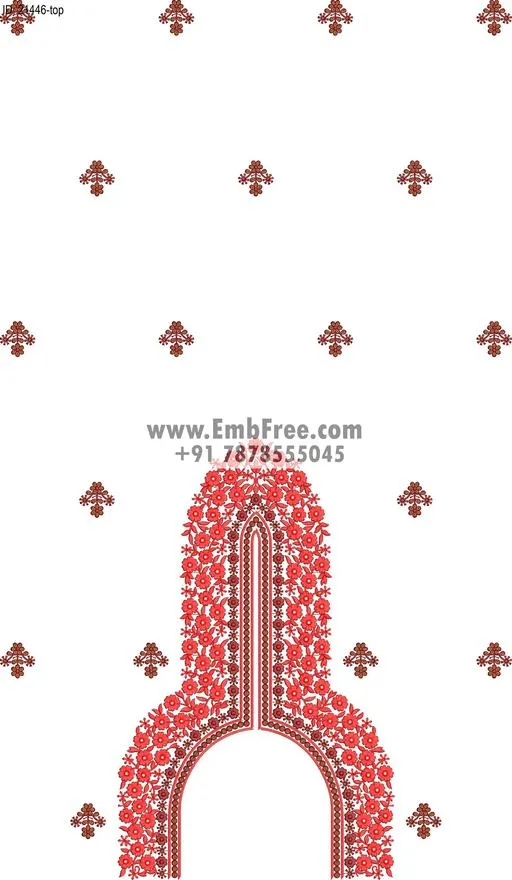 single head dress embroidery design-ID:21446