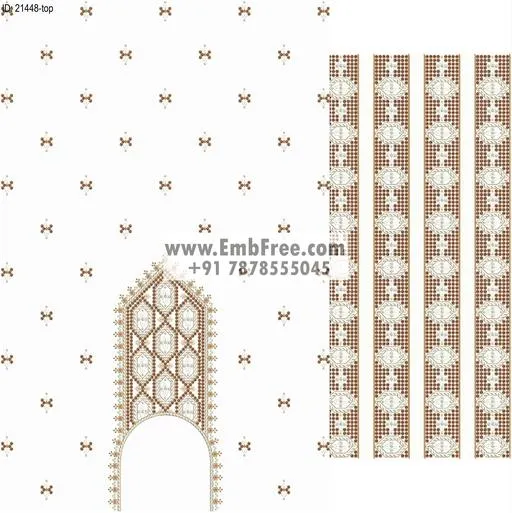 single head dress embroidery design-ID:21448