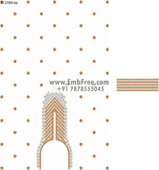 single head dress embroidery design-ID:21450