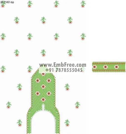 single head dress embroidery design-ID:21451