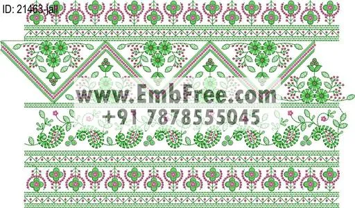 garment allover embroidery design-ID:21463