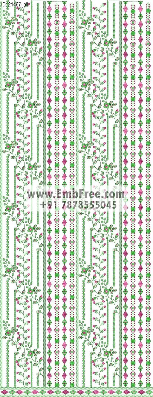 garment allover embroidery design-ID:21467
