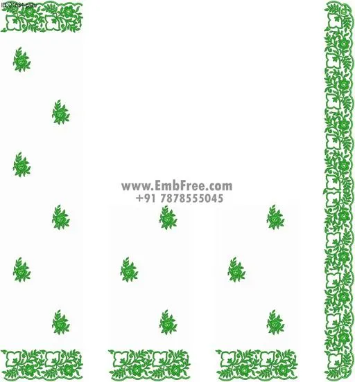 saree cpallu embroidery design-ID:21534