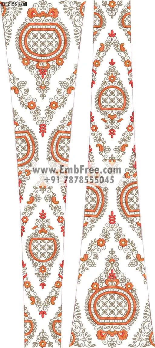 lahenga embroidery design-ID:21561