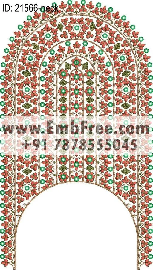 neck embroidery design-ID:21566