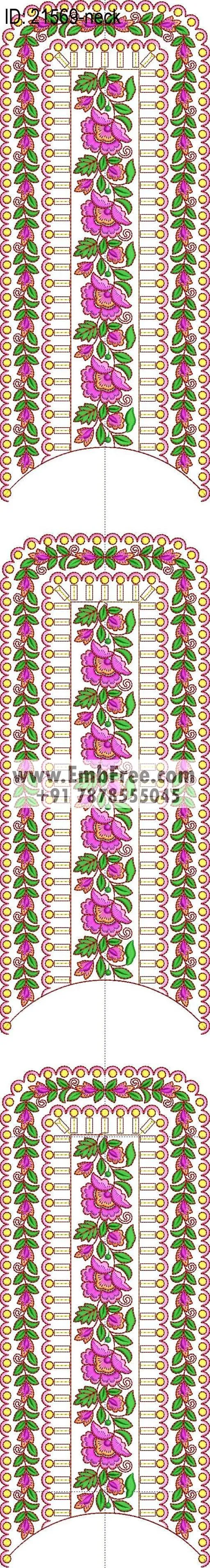 neck embroidery design-ID:21569