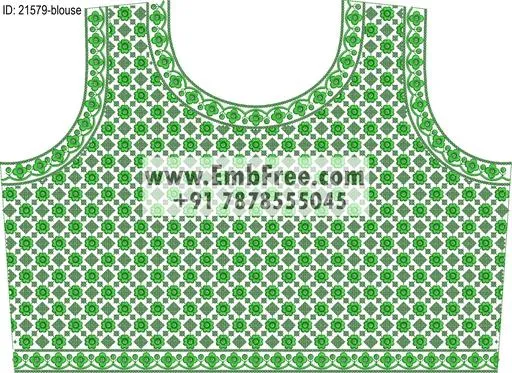 blouse embroidery design-ID:21579