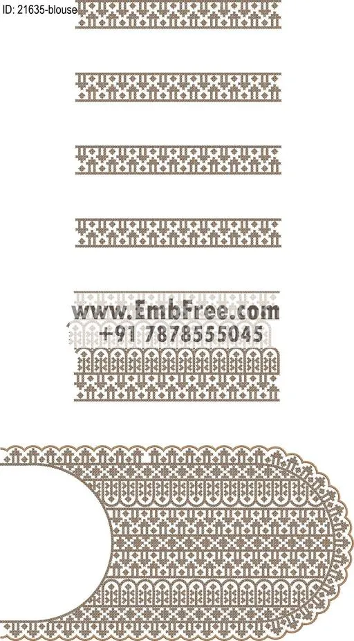 blouse embroidery design-ID:21635