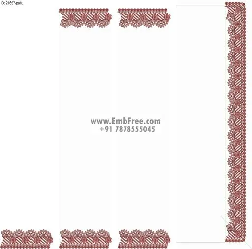 saree cpallu embroidery design-ID:21657