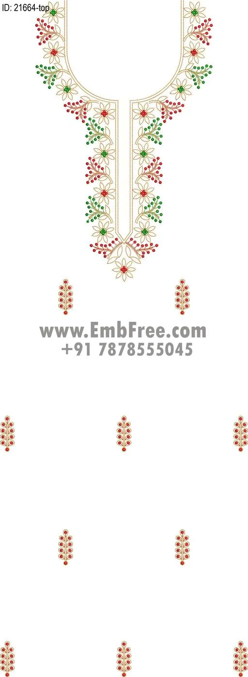 top dupatta embroidery design-ID:21664