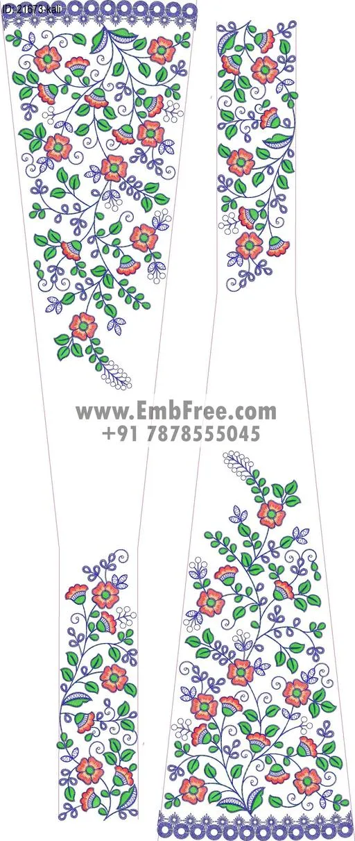 lahenga embroidery design-ID:21673