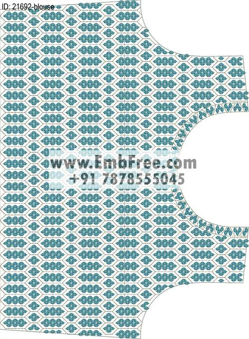 blouse embroidery design-ID:21692
