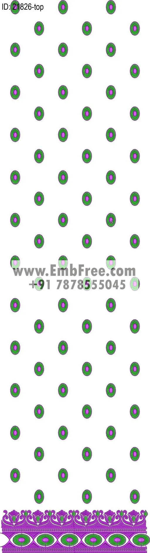 Embroidery Designs for dress id:21826