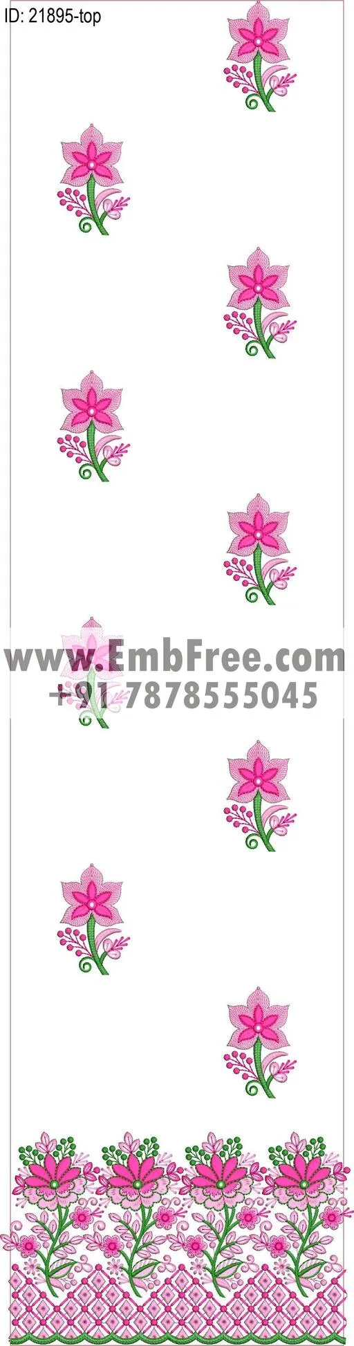 dress single head embroidery design-ID:21895