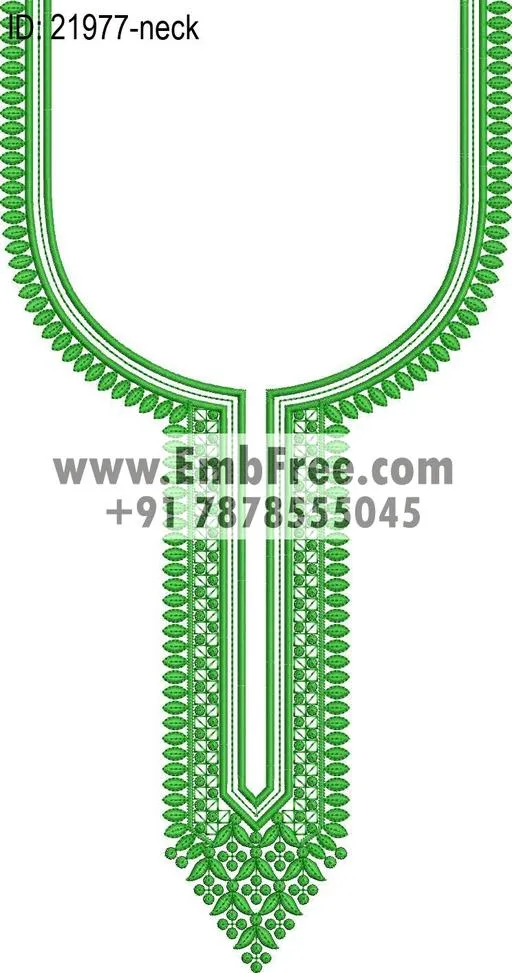 neck embroidery design-ID:21977