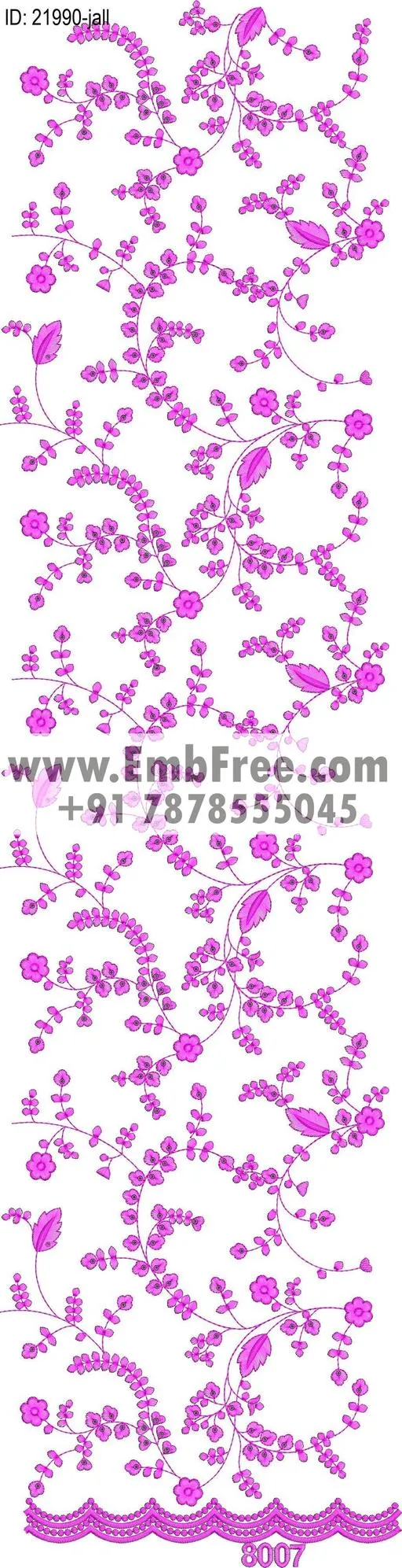 garment embroidery design-ID:21990