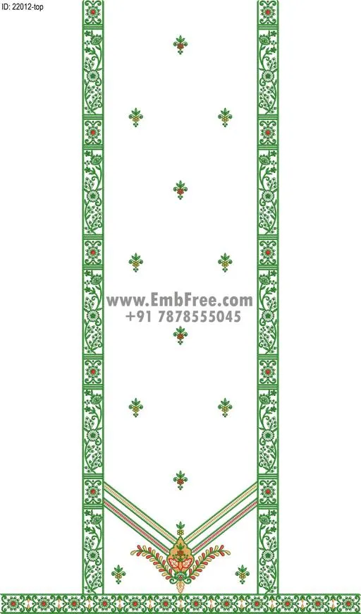 dress single head embroidery design-ID:22012