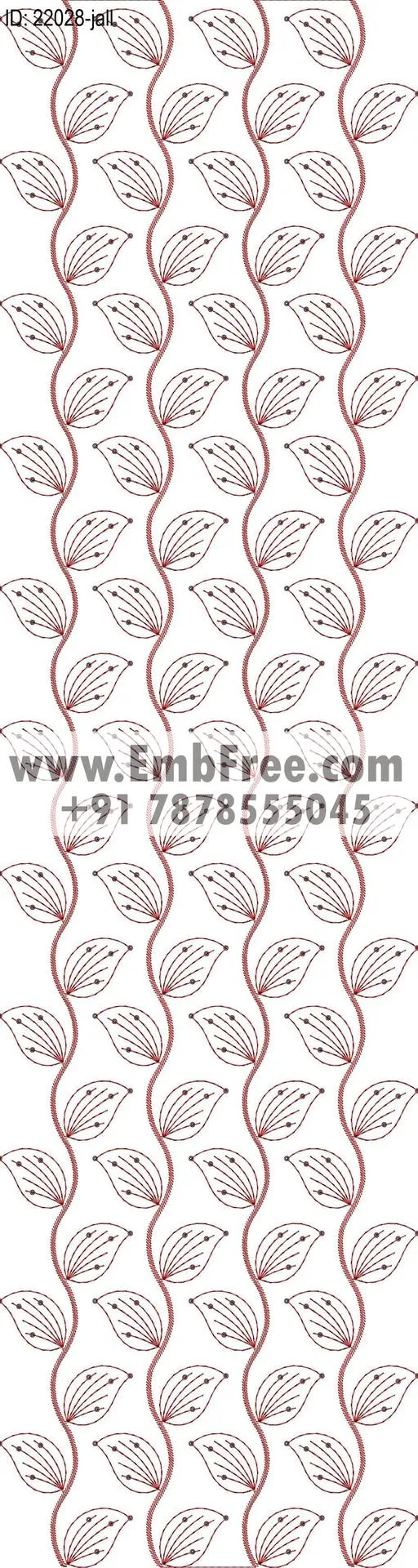 garment embroidery design-ID:22028