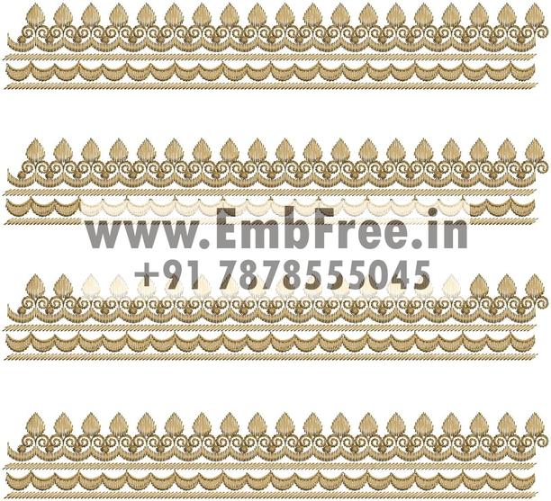 Embroidery designs for saree cpallu chiroski diamond
